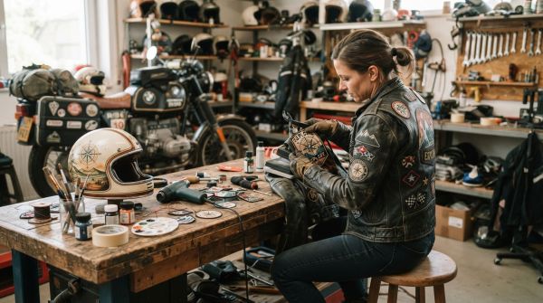 Comment personnaliser son vêtement de moto ?