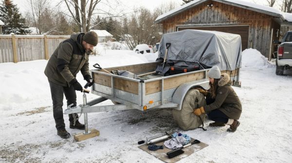 Comment préparer votre remorque pour l'hiver ?
